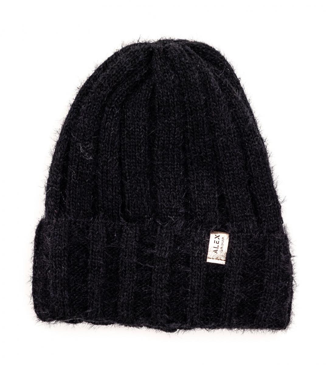 Шапка дитяча зимова Alex Наомі 48-52 см Чорний