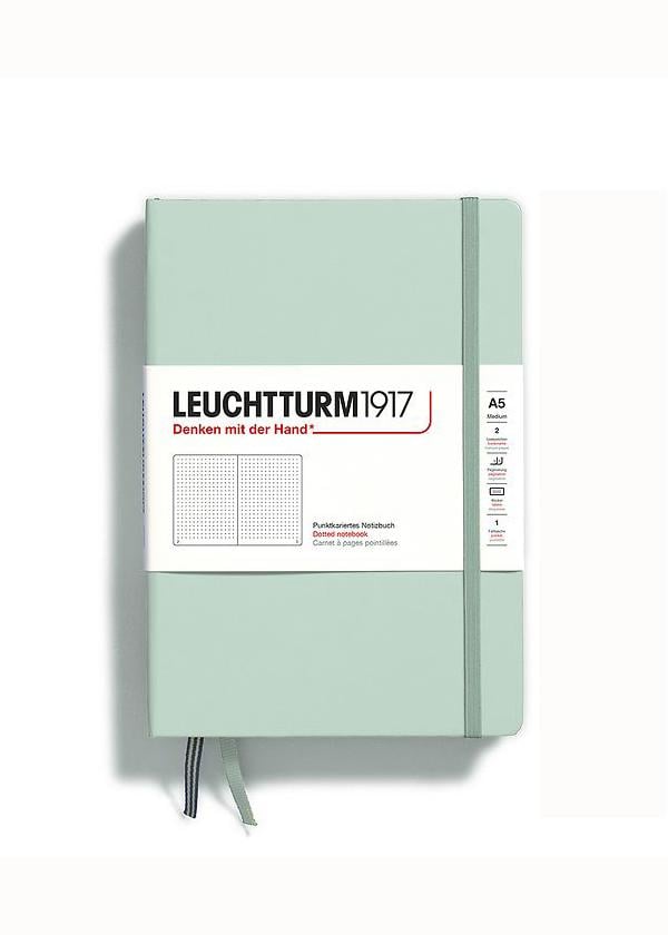 Блокнот Leuchtturm1917 середній крапка Mint Green (367259) - фото 1