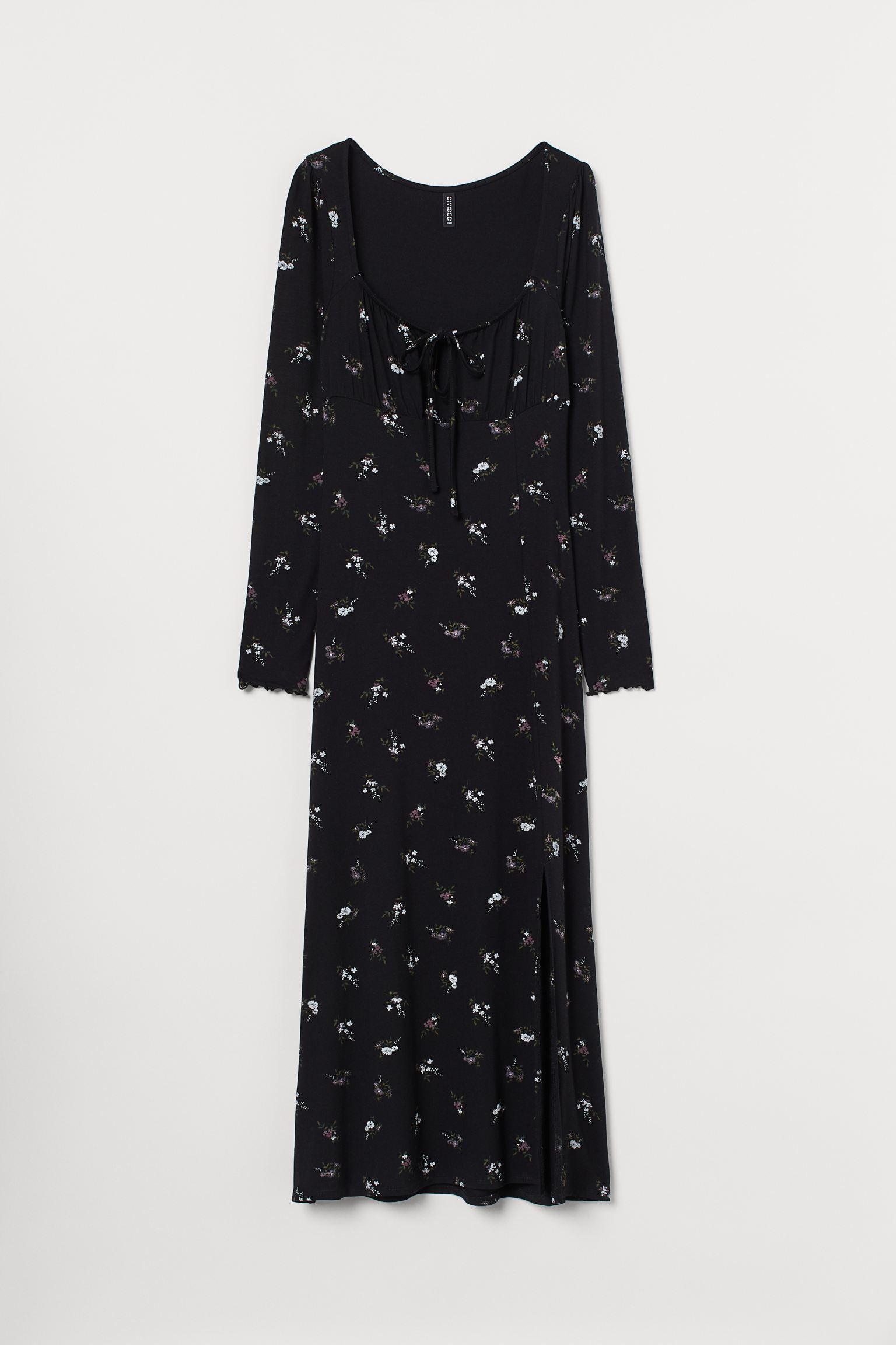 Сукня H&M Квіти S Чорний (S2907965112)