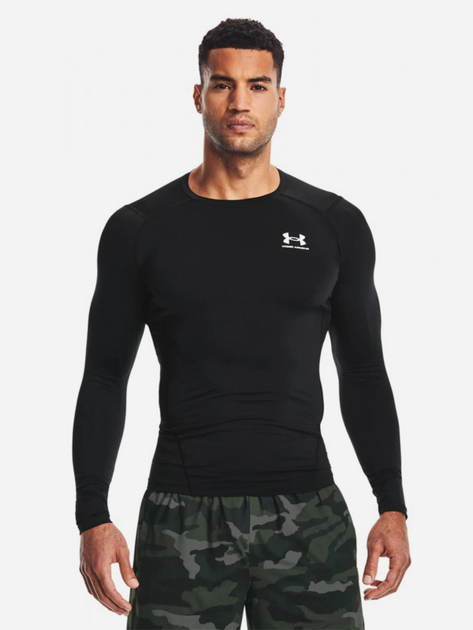 Лонгслив мужской Under Armour UA HG Armour Comp LS L Черный (1361524-001)