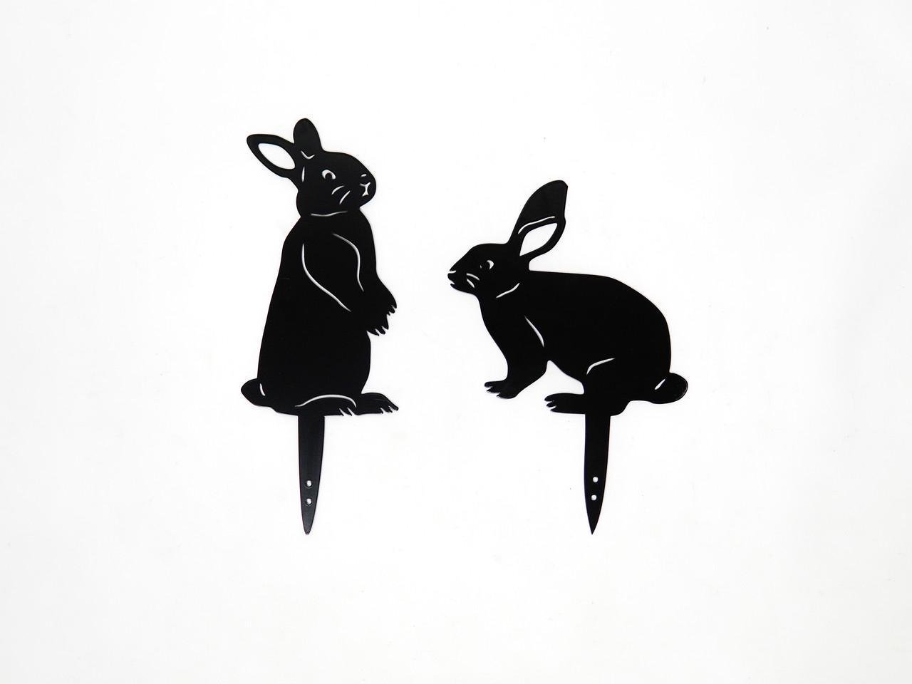 Садовая фигура Пара кроликов для двора/террасы (DCR012)