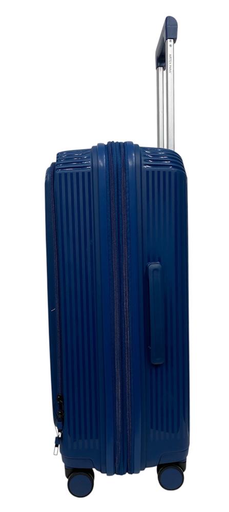 Валіза середня Airtex 647 поліпропілен M Синій - фото 6