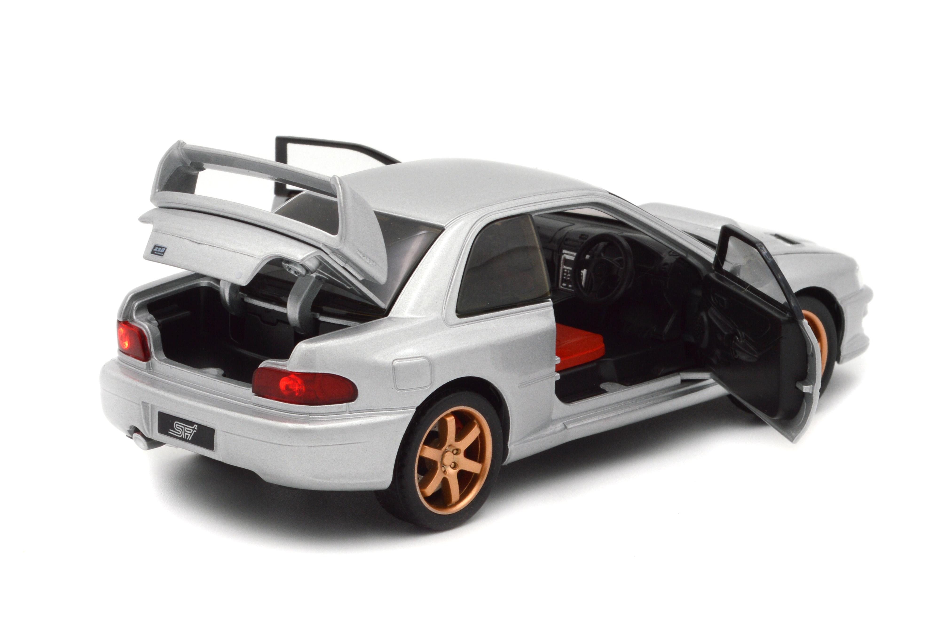 Іграшкова машинка металева Subaru Impreza WRX STI 1:32 світло/звук/інерція/відкриваються двері (30718S) - фото 5 Іграшкова машинка металева Subaru Impreza WRX STI 1:32 світло/звук/інерція/відкриваються двері (30718S) - фото 5