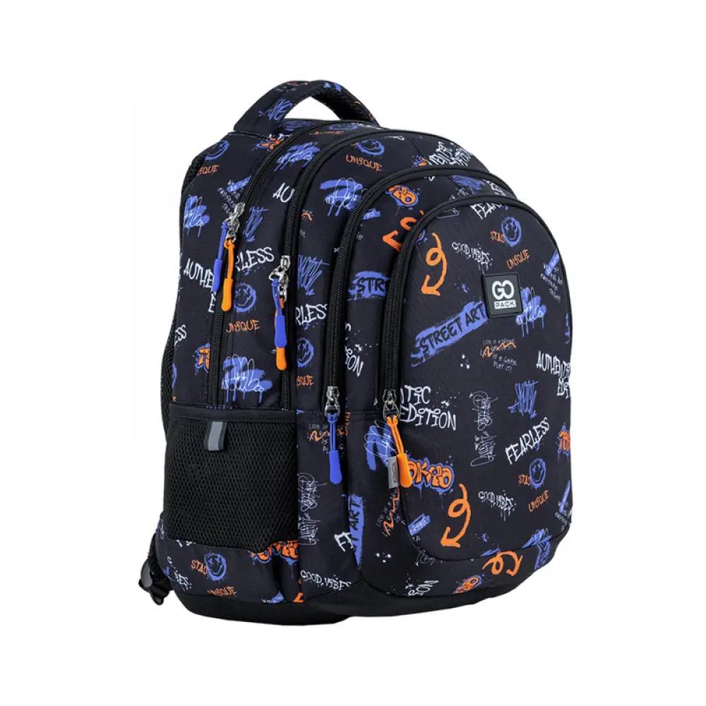Школьный рюкзак GoPack Teens GO24-162M-3 с анатомической спинкой (994341)