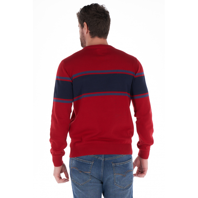 Светр чоловічий Lee cooper 10495521 L Червоний - фото 2 Светр чоловічий Lee cooper 10495521 L Червоний - фото 2