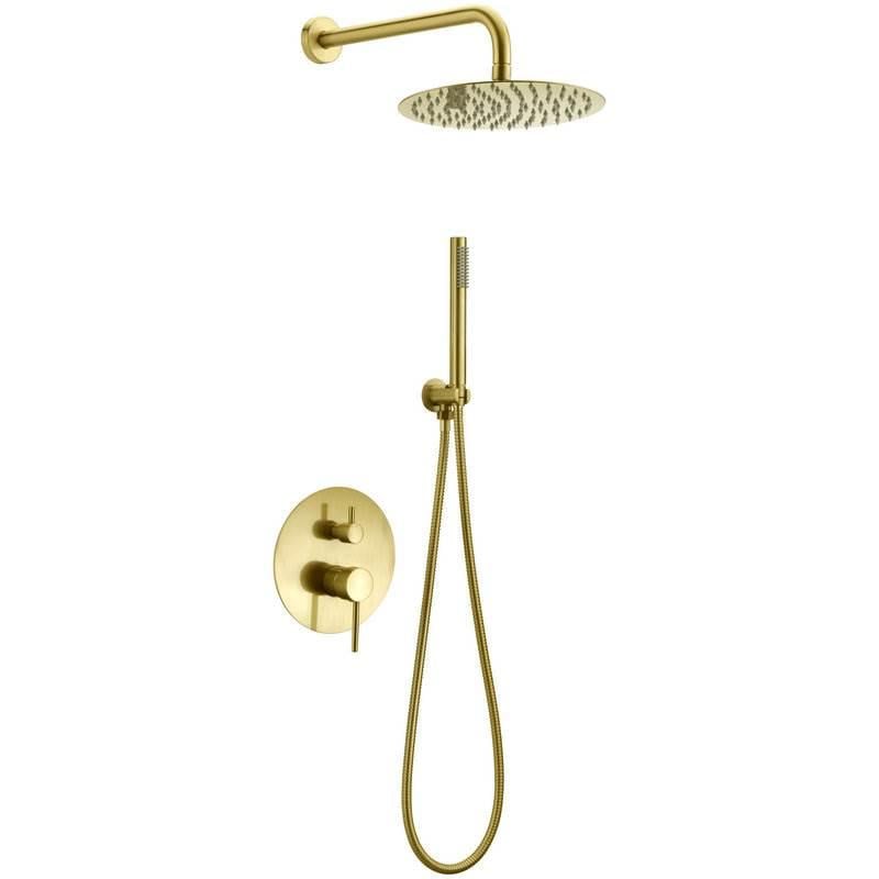 Душевой комплект скрытого монтажа Rea Lungo Gold (REA-P4110)