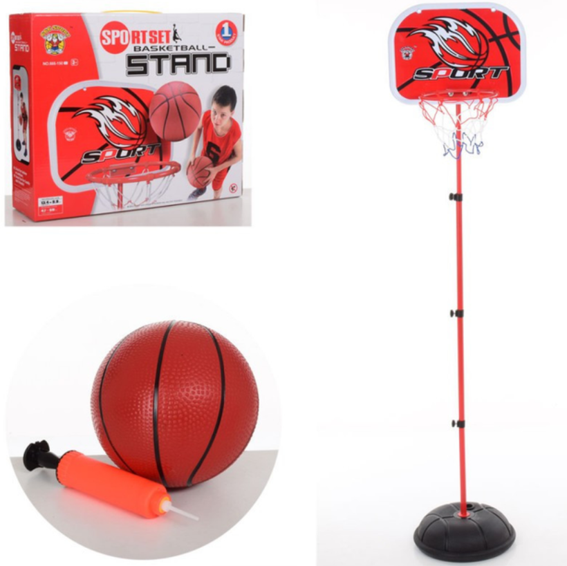 Детская баскетбольная стойка M-5708 передвижная (2700122320) - фото 6 Детская баскетбольная стойка M-5708 передвижная (2700122320) - фото 6