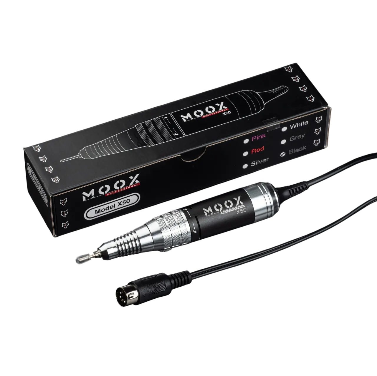 Ручка Мокс Х45 металлическая для фрезера 35000/45000 об/мин Cyan Ручка Мокс Х45 металлическая для фрезера 35000/45000 об/мин Cyan