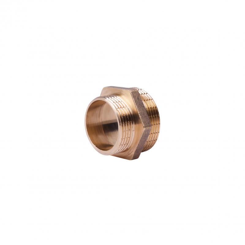 Ніпель SD Plus SD4084032 1 1/2"х1 1/4" ЗР латунь (FRRS00047826) Ніпель SD Plus SD4084032 1 1/2"х1 1/4" ЗР латунь (FRRS00047826)