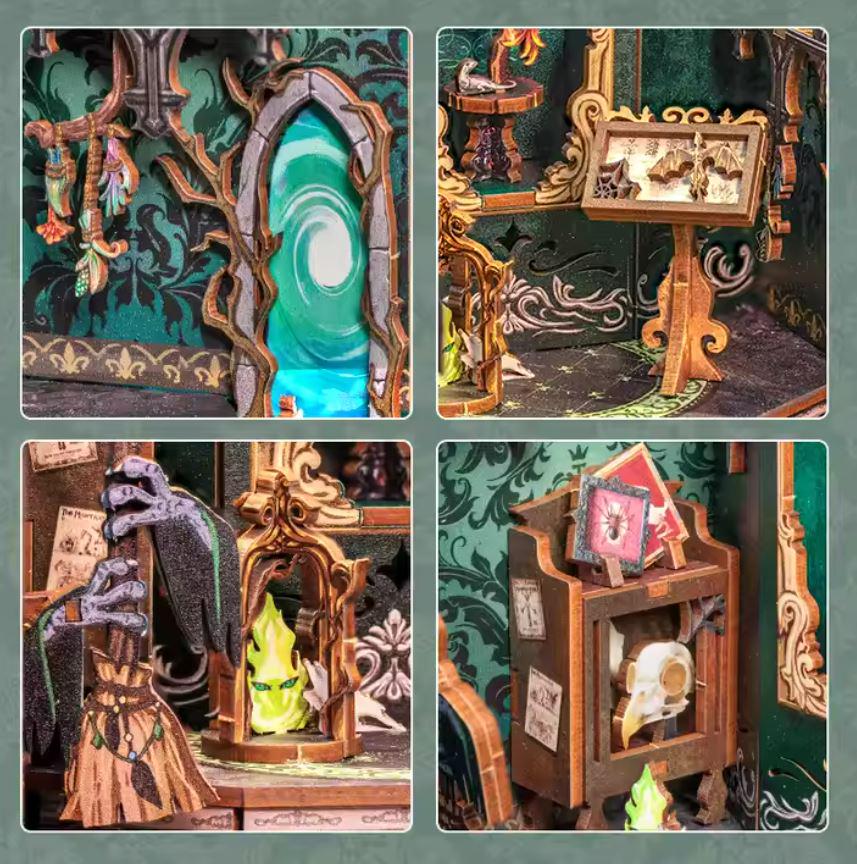 Румбокс книжный 3D DIY CuteBee Бук Нук Таинственный мир - фото 4