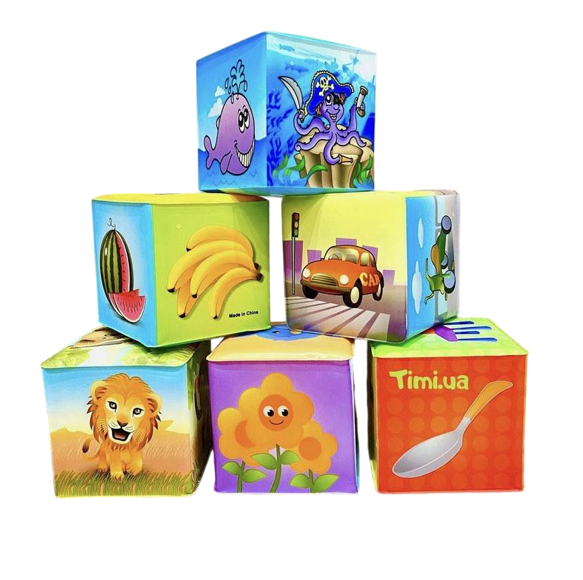 Кубики мягкие Limo Toy M 0257 U/R для купания (898830562)