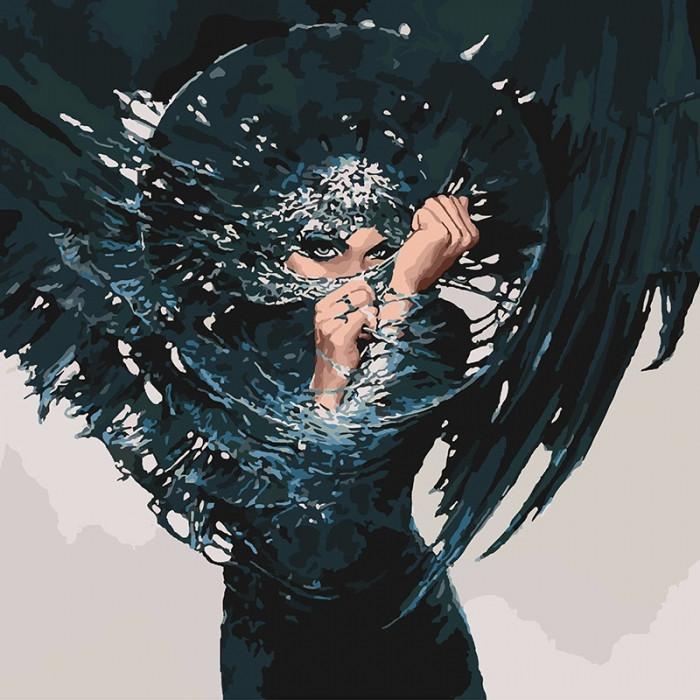 Картина по номерам Идейка Жіноча таємниця 40x40 см (skl-КНО4596)