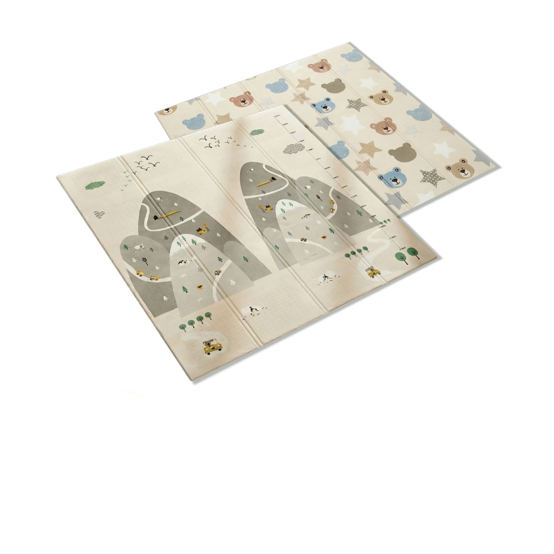 Килим ігровий дитячий LEOBRO двосторонній з антиковзною поверхнею з поліуретанової піни 150x200x1 см (LB-1025)