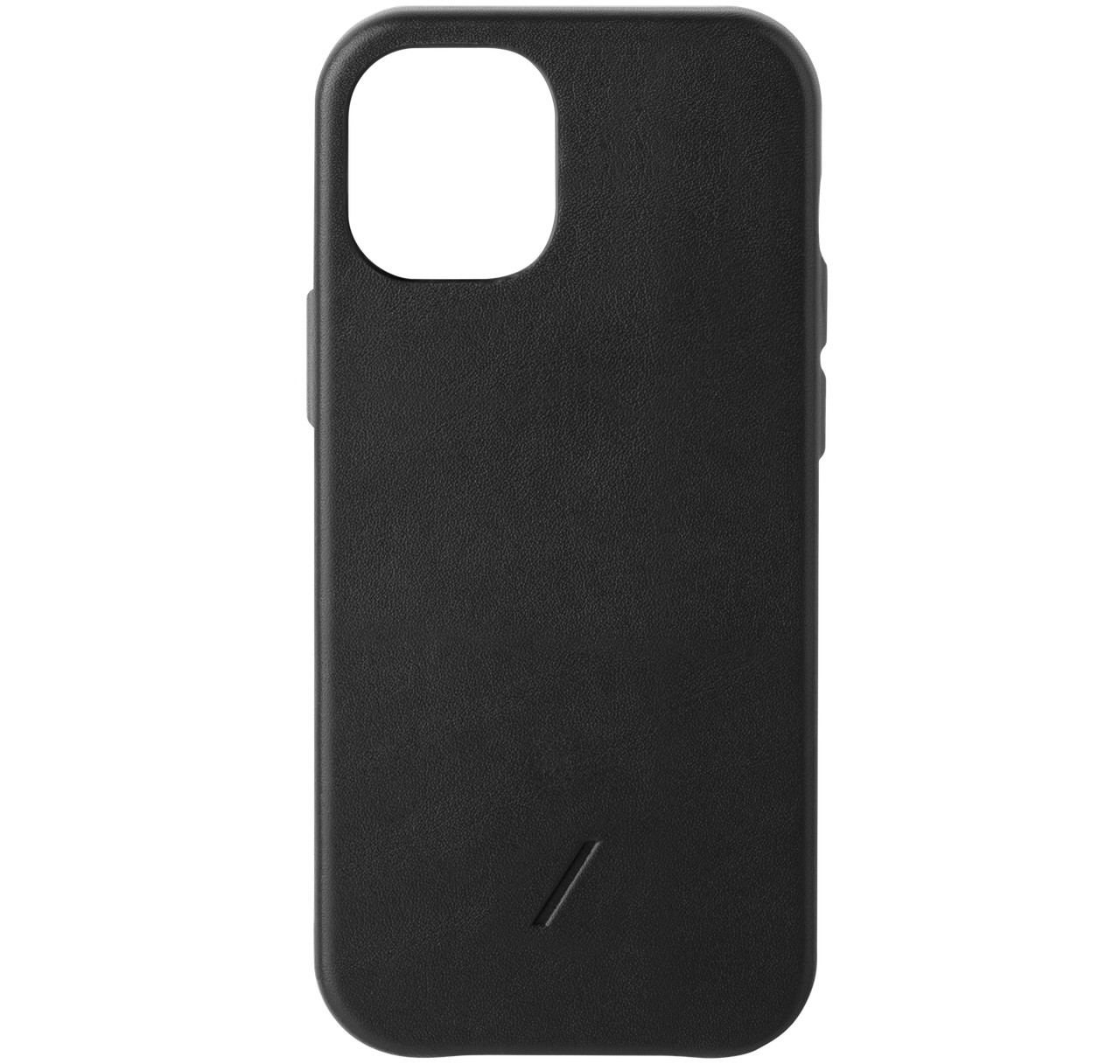 Кожаный чехол-накладка Native Union Clic Classic Case for iPhone 12 Mini, Black (CCLAS-BLK-NP20S)