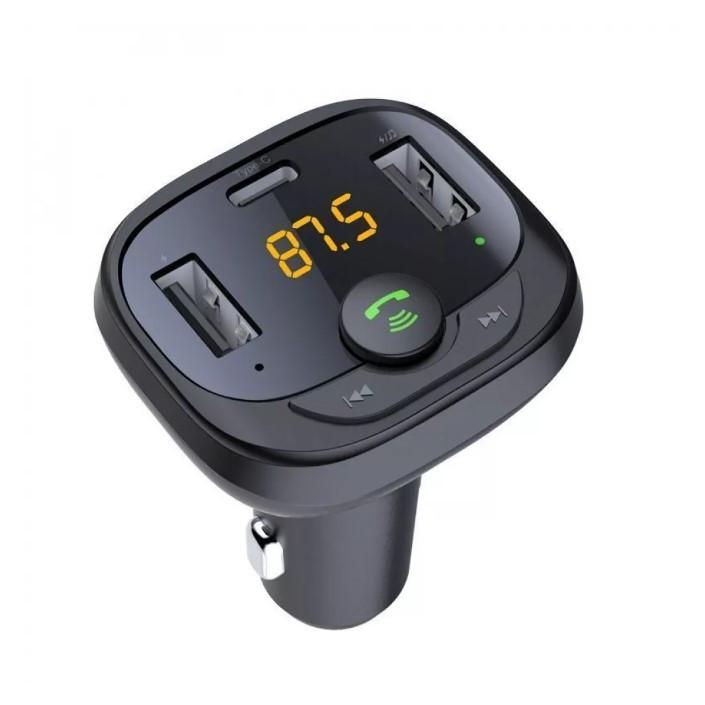 Зарядное устройство для Proove FM Launcher Singer PD-02 2USB+Type-C Черный