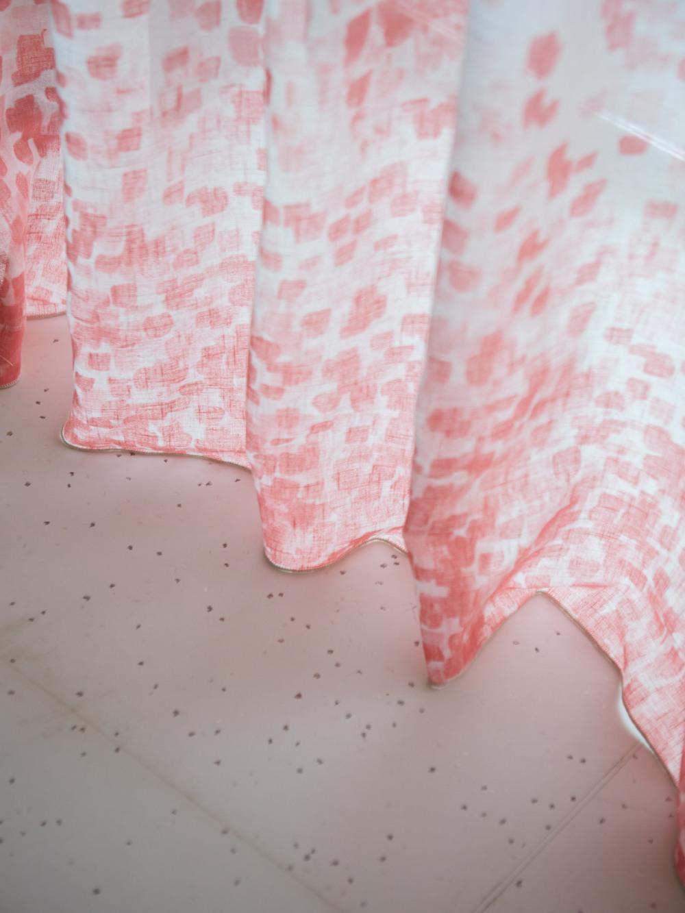 Гардини лляні 1 шт. 4 м 2 шт. Рожевий (000104362) - фото 2 Гардини лляні 1 шт. 4 м 2 шт. Рожевий (000104362) - фото 2