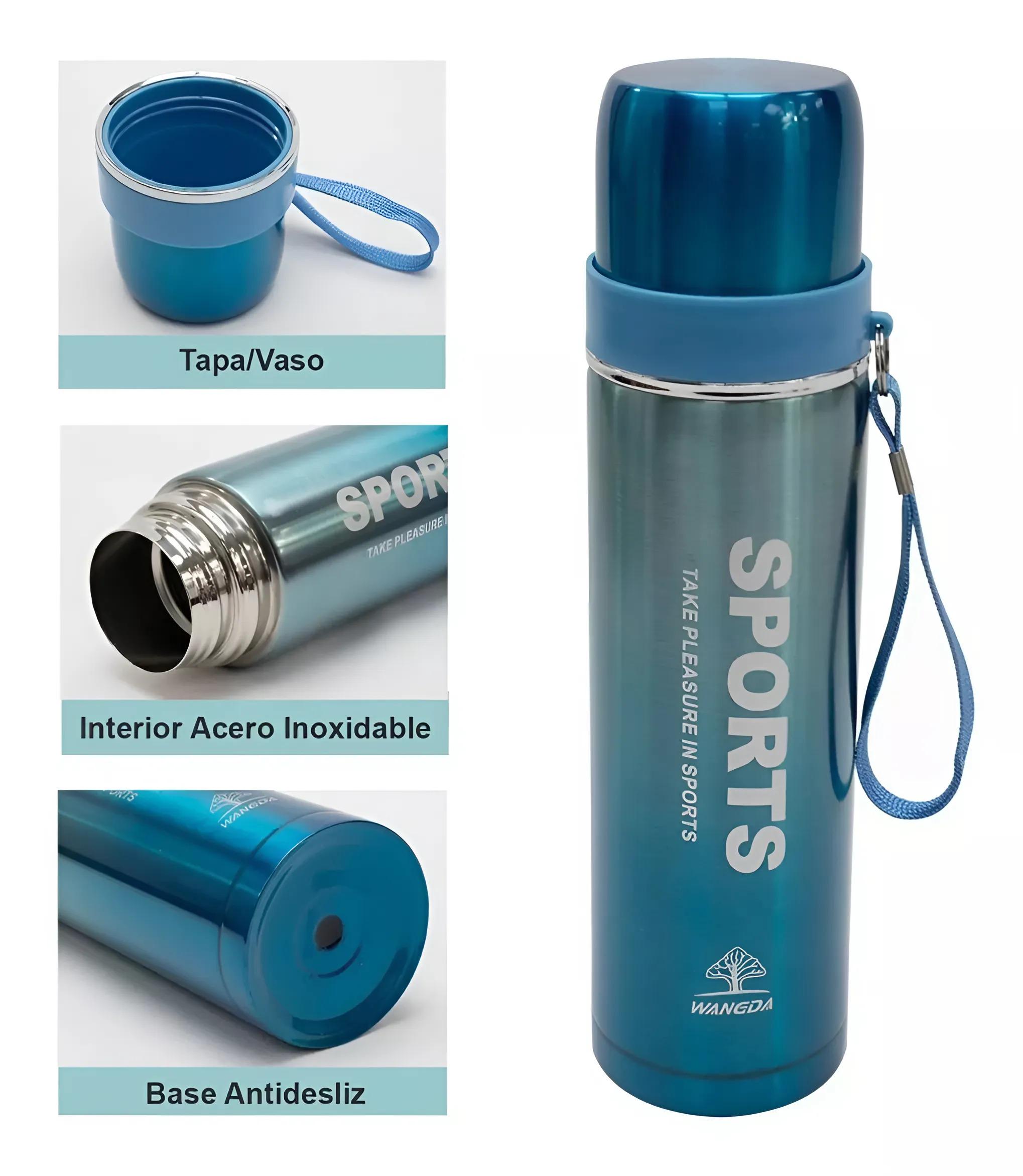 Термос Sports 500 мл Синий (30160) - фото 4 Термос Sports 500 мл Синий (30160) - фото 4