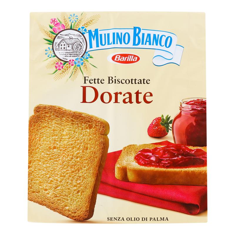 Тосты Mulino Bianco Fette Biscottate Dorate 315 г (21532642)