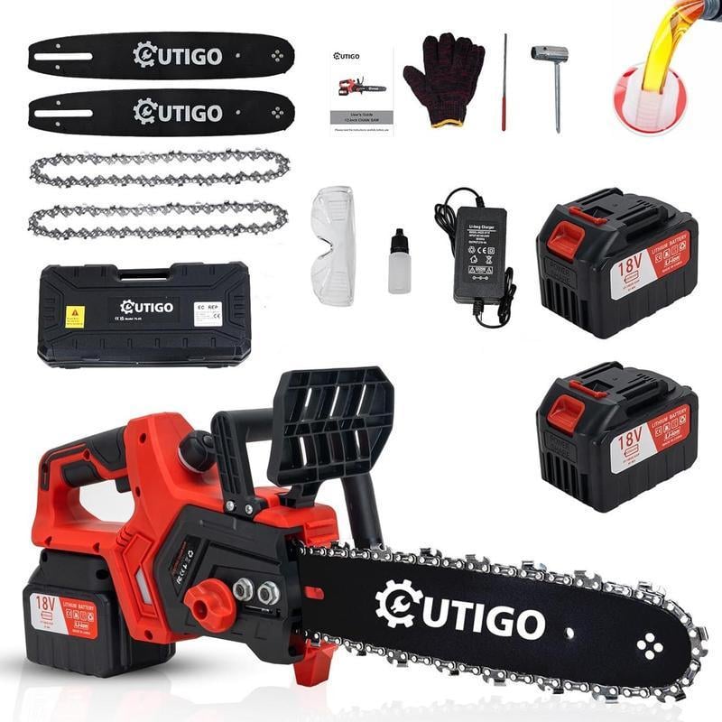 Бензопила бесщеточная аккумуляторная outigo