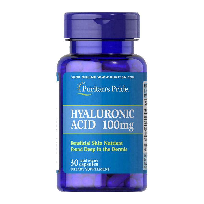 Гиалуроновая кислота Puritan's Pride Hyaluronic Acid 100 мг 30 капс.