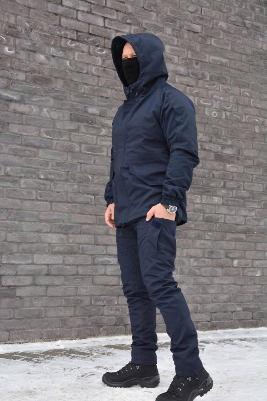 Куртка зимова SM ДСНС L рип-стоп Синій (9669041)