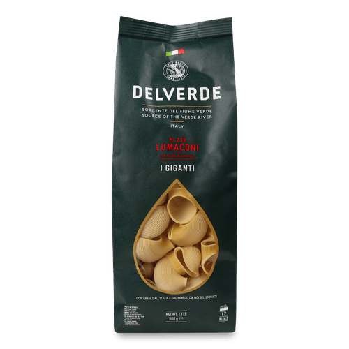 Макароны Delverde Lumaconi i Giganti №238 500 г
