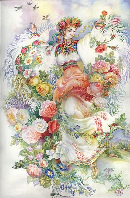 Алмазна мозаїка Гуцулка Надія Старовойтова 5D 40х50 см (189739) Алмазна мозаїка Гуцулка Надія Старовойтова 5D 40х50 см (189739)