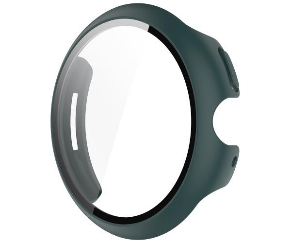 Чохол із захисним склом Protective Cover with Glass для Google Pixel Watch 3 45 мм Зелений