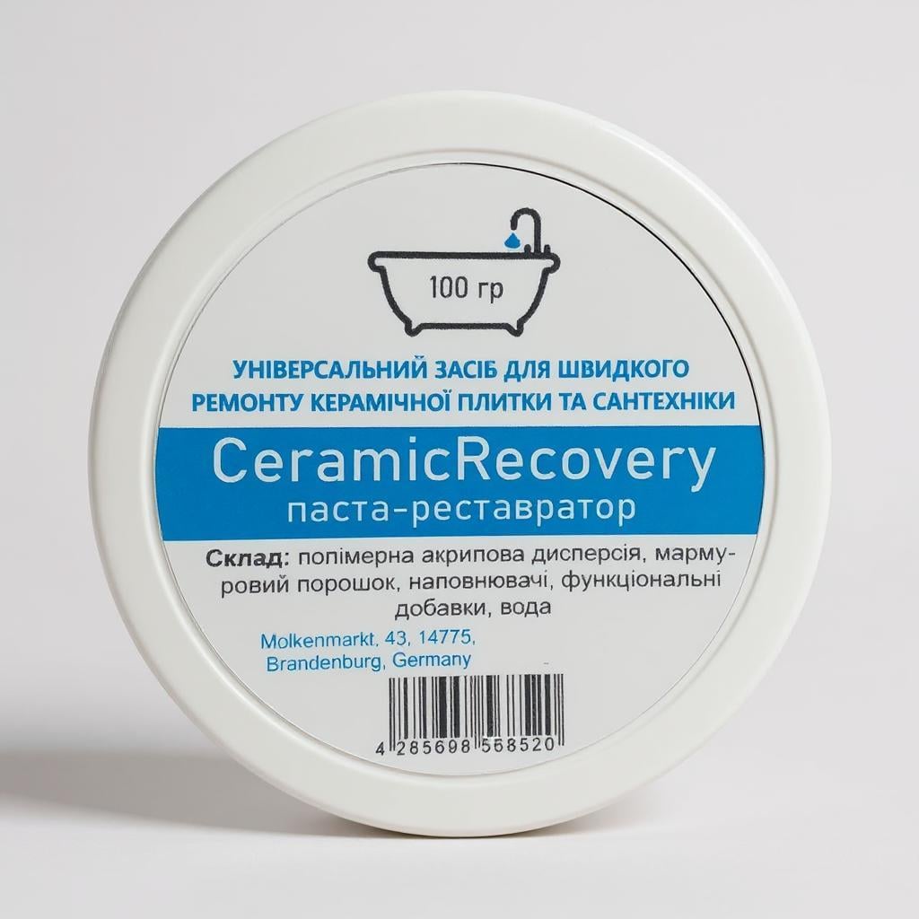Паста для ремонта керамики Ceramic Recovery для реставрации средство для восстановления керамики 100 г