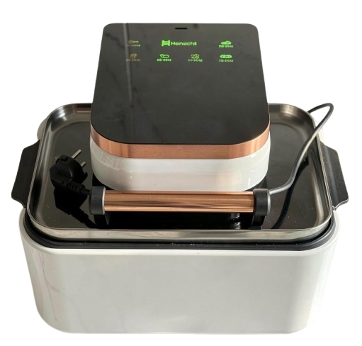 Аерогриль Henschll сенсорний 15 л 3600 Вт Білий (33703693)