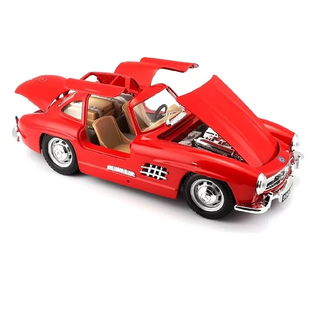 Автомодель металева Bburago Mercedes-Benz 300 Sl 1954 1:24 Червоний (18-22023) - фото 2