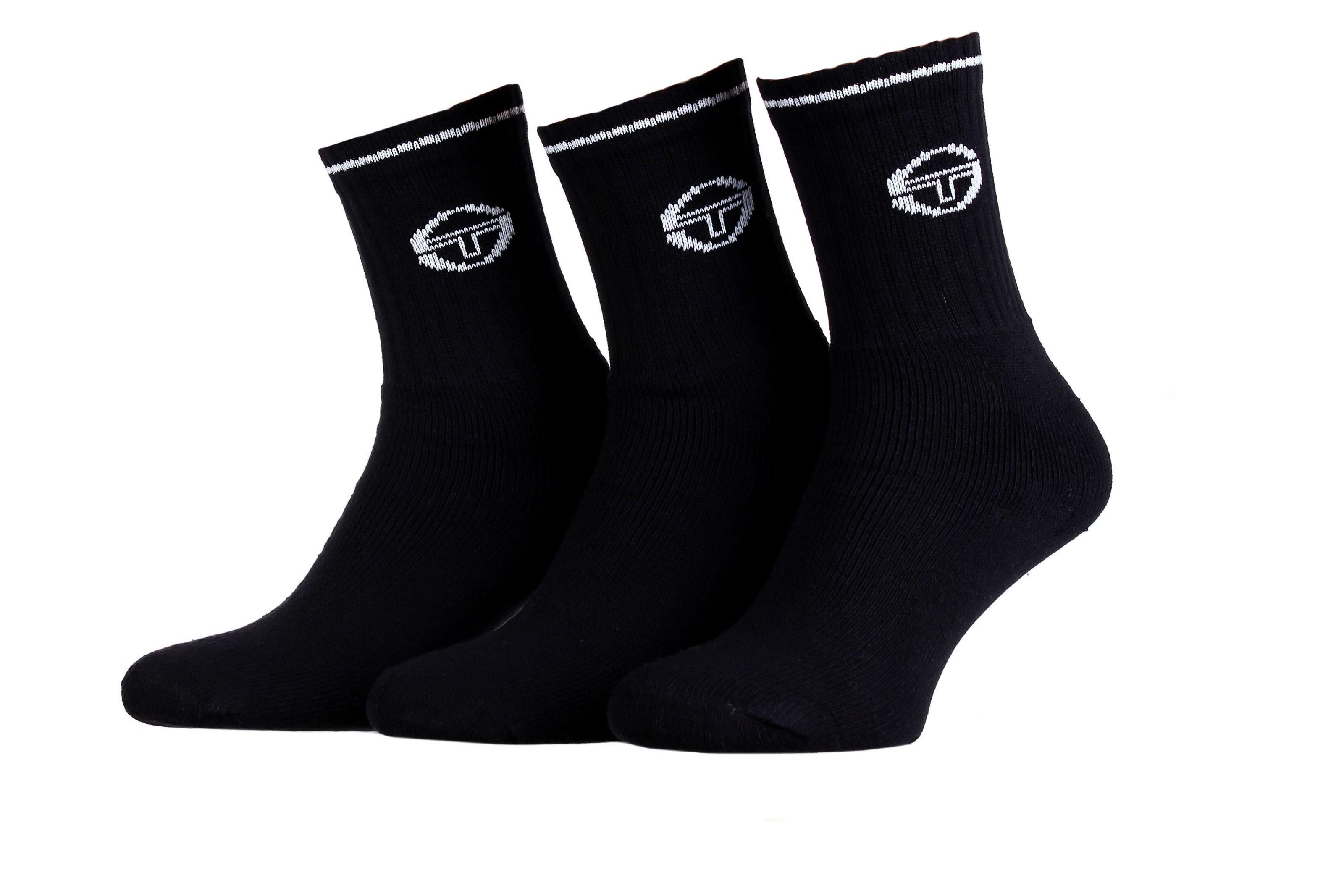 Носки Sergio Tacchini 3-pack р. 27-30 Black (83520410-2)