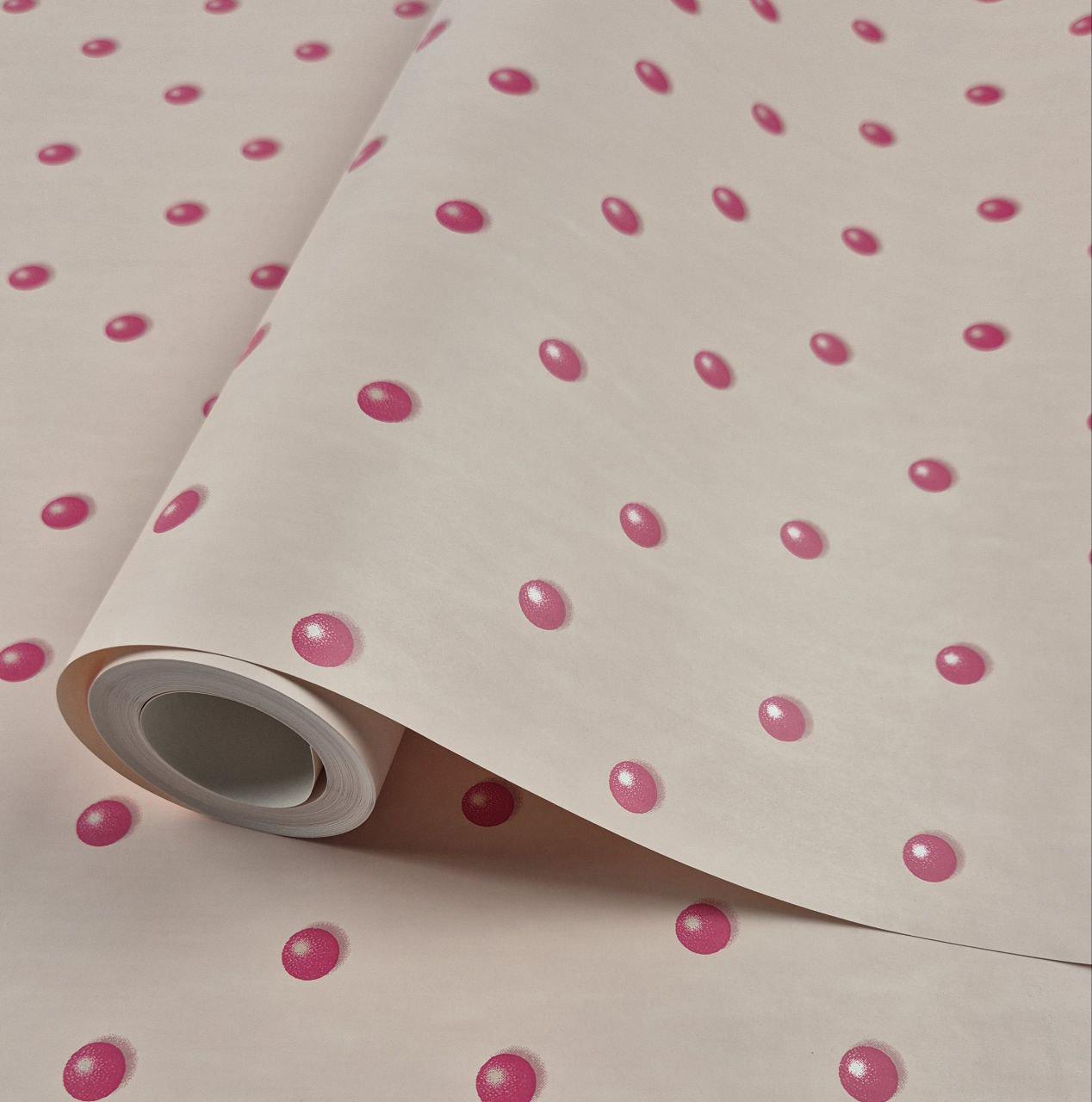 Шпалери миючі флізелінові Marburg 54109 0,53х10,05 м Бежевий з рожевим (30658510)