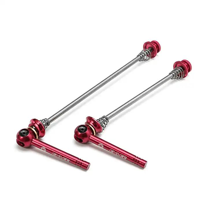 Эксцентрики для велосипеда ENLEE E-03 Quick Release Titanium Axle Красный (3276)