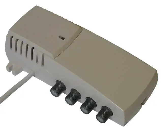 Підсилювач телевізійного сигналу Terra HS016 квартирний на два виходи (02523) - фото 2 Підсилювач телевізійного сигналу Terra HS016 квартирний на два виходи (02523) - фото 2