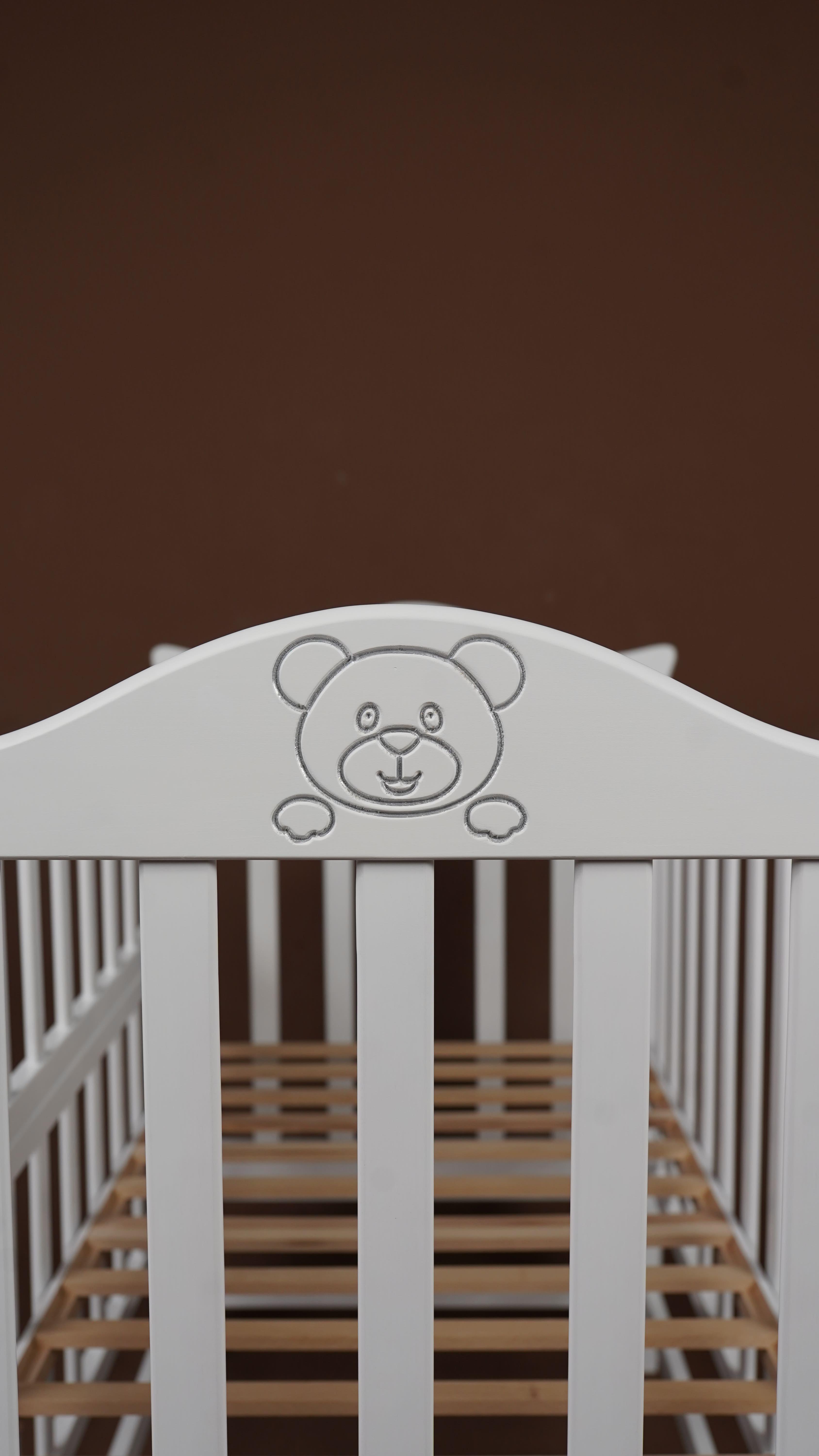 Детская кроватка Dominanta Тедди Белый (ЛД 6 Б) - фото 4 Детская кроватка Dominanta Тедди Белый (ЛД 6 Б) - фото 4