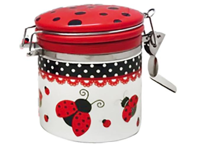 Емкость для сыпучих продуктов Божья коровка 10х9,5 см 500 мл (MSN-630-17-1)