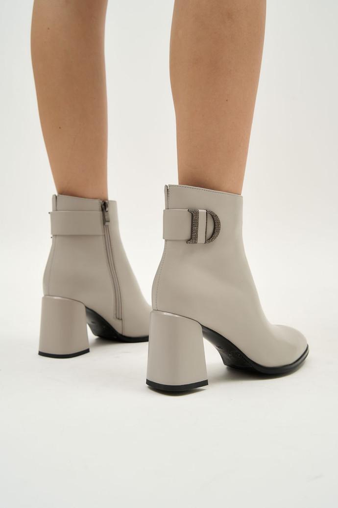 Ботильйони жіночі Fabio Monelli р. 38 Сірий (180279) - фото 2 Ботильйони жіночі Fabio Monelli р. 38 Сірий (180279) - фото 2