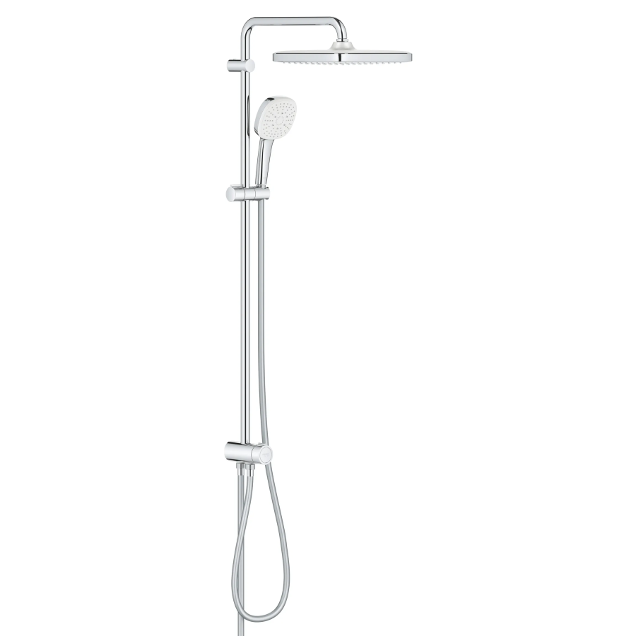 Душевая система с переключателем Grohe Flex Tempesta System 250 Cube настенный монтаж (26694001)