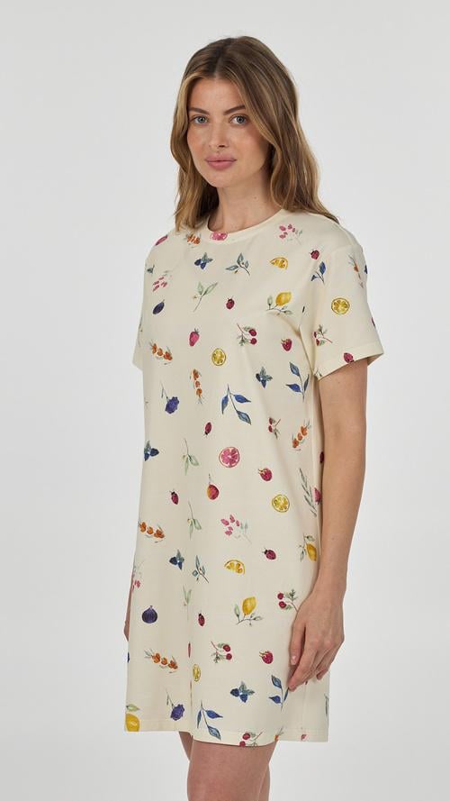 Рубашка женская Ellen Fruity DELIGHT ldk 129/15/04 XL Молочный