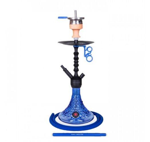 Кальян AMY Deluxe 072.02 Alu Antique Berry S Black/Blue (46307780)