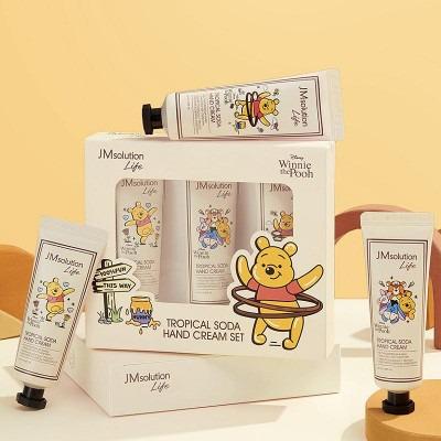 Набор кремов для рук с тропической содой JMsolution Life Disney Tropical Soda Hand Cream set Винни Пух 3 по 50 мл - фото 2 Набор кремов для рук с тропической содой JMsolution Life Disney Tropical Soda Hand Cream set Винни Пух 3 по 50 мл - фото 2