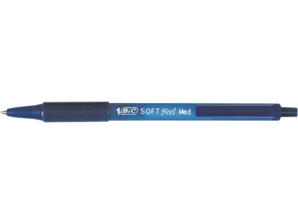 Ручка шариковая BIC Soft Clic Grip синие чернила 12 шт. (BC8373982)