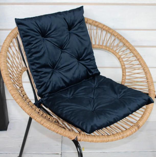 Подушка для стульев Broadway 40х40х6 см Синий (84-010)