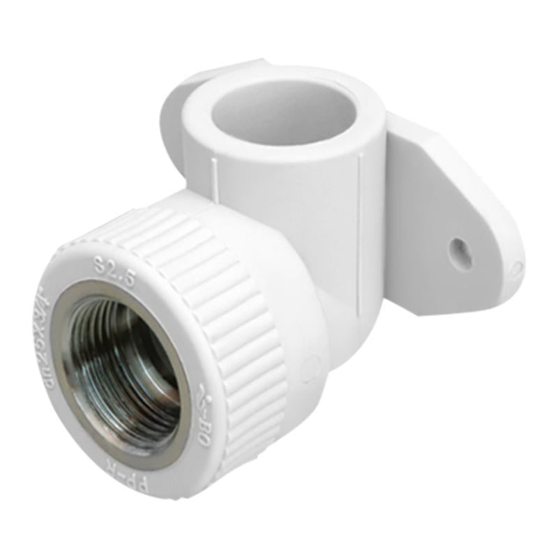 Уголок настенный PPR Blue Ocean 20х1/2" 90° ВР Белый (30367052) Уголок настенный PPR Blue Ocean 20х1/2" 90° ВР Белый (30367052)