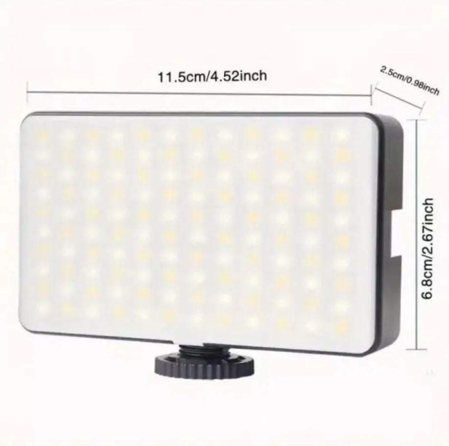 Лампа светодиодная аккумуляторная RGB накамерная (AY-96JSSR) - фото 2