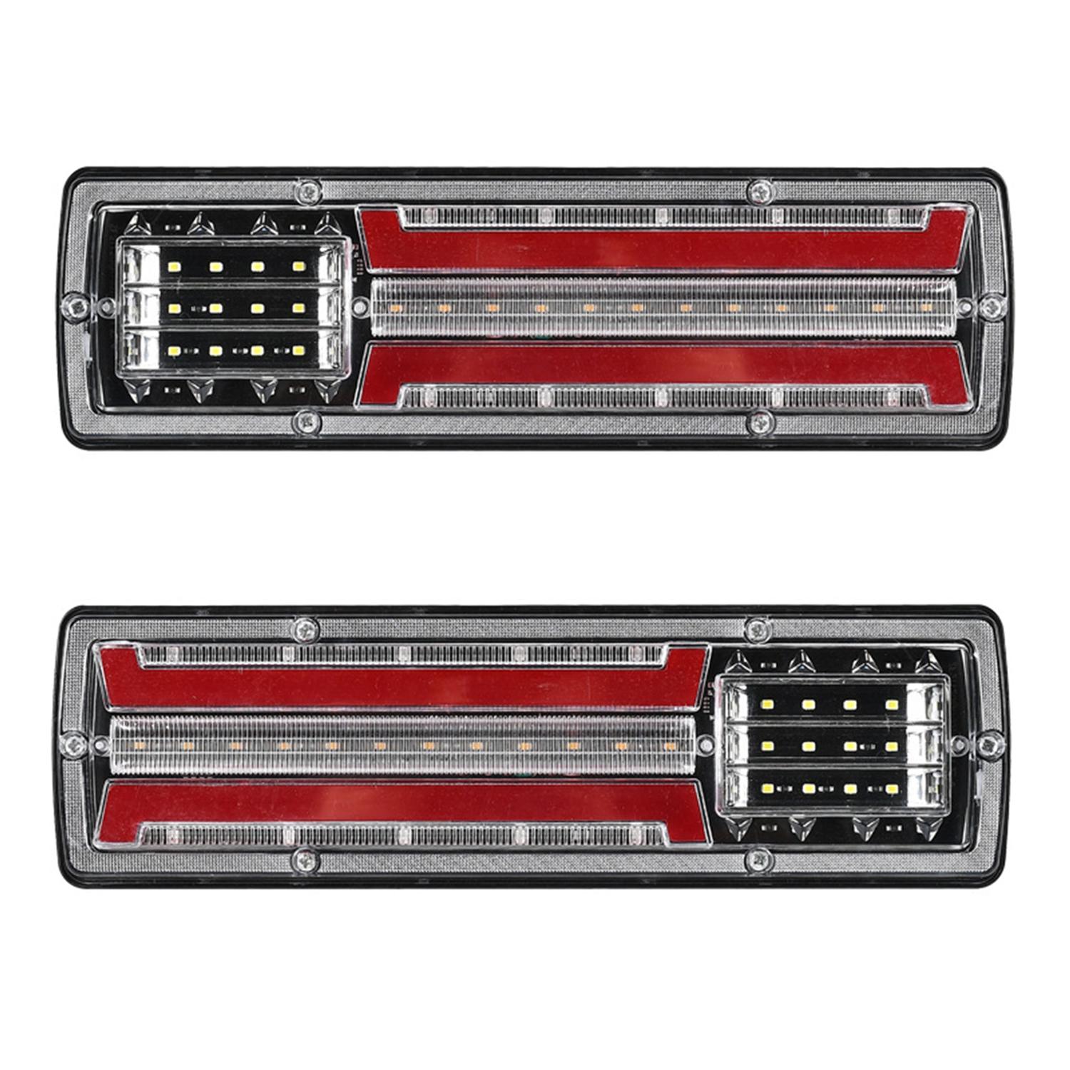Фонари светодиодные монтаж на болты, долговечные 2 шт. 12/24 V