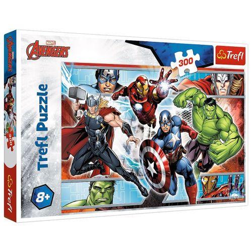Пазли Trefl Месники/MARVEL 23000 у коробці 300 елементів (5900511230000)