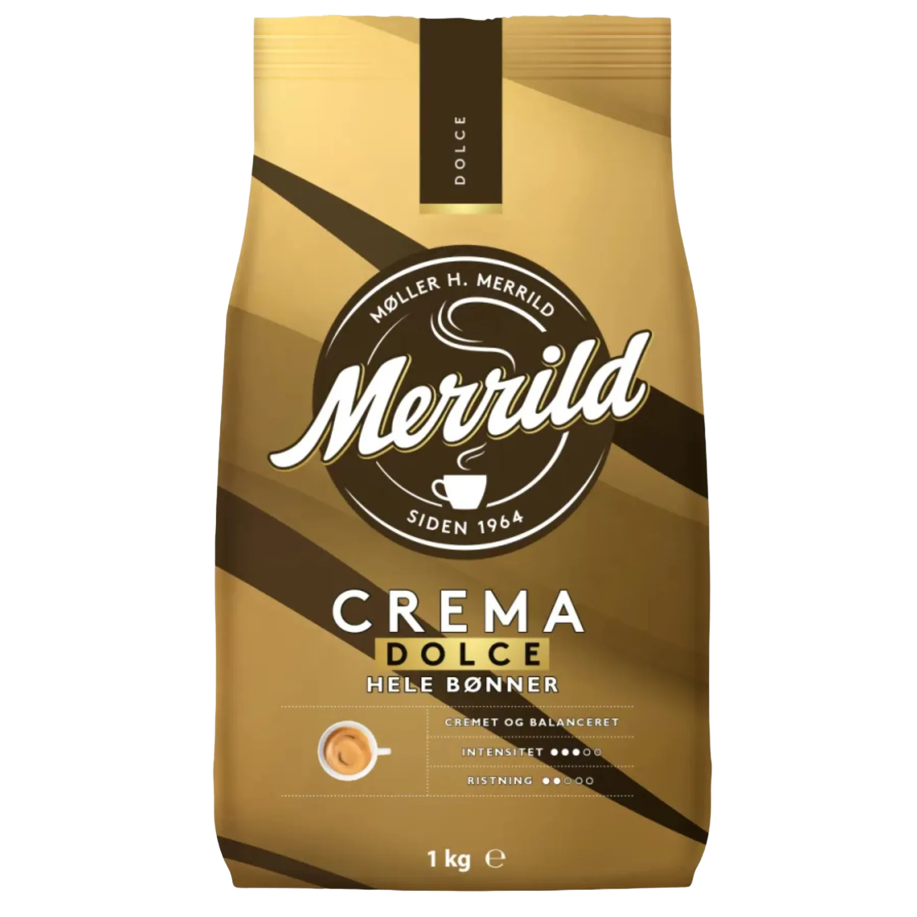 Кофе в зернах Lavazza Merrild Dolce Crema 1 кг (L100023)