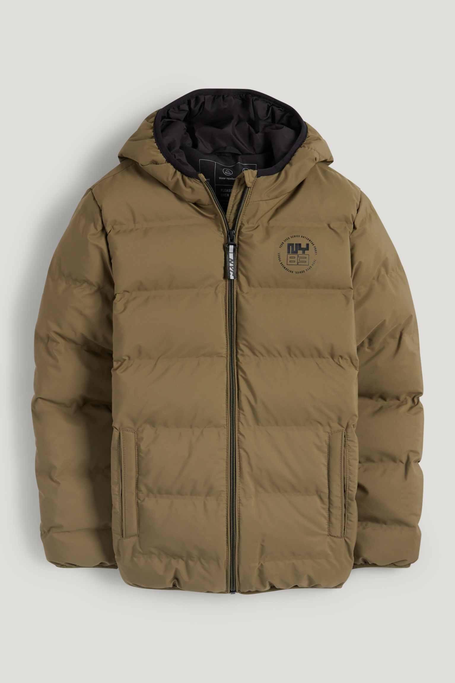 Куртка для хлопчика демісезонна C&A 164 см Хакі (2219158) - фото 5 Куртка для хлопчика демісезонна C&A 164 см Хакі (2219158) - фото 5